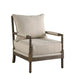 Blanchett Cushion Back Accent Chair Beige and Natural - Furniture Stars (Chicago, IL)