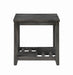 Cliffview 1-shelf Rectangular End Table Grey - Furniture Stars (Chicago, IL)