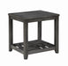 Cliffview 1-shelf Rectangular End Table Grey - Furniture Stars (Chicago, IL)