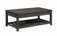 Cliffview Lift Top Coffee Table with Storage Cavities Grey - Furniture Stars (Chicago, IL)