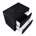 Deanna 2-drawer Rectangular Nightstand Black - Furniture Stars (Chicago, IL)