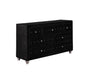 Deanna 7-drawer Rectangular Dresser Black - Furniture Stars (Chicago, IL)