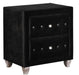 Deanna 2-drawer Rectangular Nightstand Black - Furniture Stars (Chicago, IL)