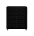 Deanna Deanna 5-drawer Rectangular Chest Black - Furniture Stars (Chicago, IL)