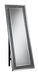 Carisi Rectangular Standing Mirror with LED Lighting Silver - Furniture Stars (Chicago, IL)