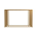 Adri Metal Frame Sofa Table Matte Brass - Furniture Stars (Chicago, IL)