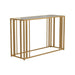 Adri Metal Frame Sofa Table Matte Brass - Furniture Stars (Chicago, IL)