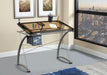 Melo 3-Drawer Drafting Desk Champagne - Furniture Stars (Chicago, IL)