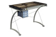 Melo 3-Drawer Drafting Desk Champagne - Furniture Stars (Chicago, IL)