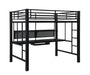 Avalon Full Workstation Loft Bed Black - Furniture Stars (Chicago, IL)