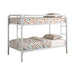 Morgan Twin Over Twin Bunk Bed White - Furniture Stars (Chicago, IL)