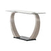 Pruitt Rectangular Sofa Table Satin - Furniture Stars (Chicago, IL)