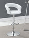 Barraza 29" Adjustable Height Bar Stool Black and Chrome - Furniture Stars (Chicago, IL)