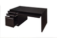 Halston 3-drawer Connect-it Office Desk Cappuccino - Furniture Stars (Chicago, IL)