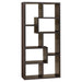 Theo 10-shelf Bookcase Cappuccino - Furniture Stars (Chicago, IL)