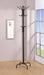 Collier 12-hook Coat Rack Black - Furniture Stars (Chicago, IL)