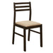 Bucknell 3-piece Dining Set with Drop Leaf Cappuccino and Tan - Furniture Stars (Chicago, IL)