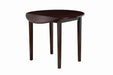 Bucknell 3-piece Dining Set with Drop Leaf Cappuccino and Tan - Furniture Stars (Chicago, IL)