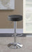 Ramses 29" Adjustable Bar Stool Chrome and Black - Furniture Stars (Chicago, IL)