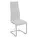 Montclair High Back Dining Chairs Black and Chrome (Set of 4) - Furniture Stars (Chicago, IL)