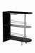 Adolfo 3-tier Bar Table Glossy Black and Clear - Furniture Stars (Chicago, IL)