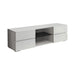 Galvin 4-drawer TV Console Glossy White - Furniture Stars (Chicago, IL)