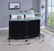 Keystone Glass Top Bar Unit Black - Furniture Stars (Chicago, IL)