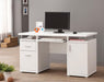 Tracy 2-drawer Computer Desk White - Furniture Stars (Chicago, IL)