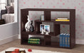 Velma Convertible TV Console and Bookcase Cappuccino - Furniture Stars (Chicago, IL)