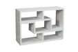 Velma Convertible TV Console and Bookcase White - Furniture Stars (Chicago, IL)