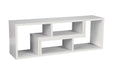 Velma Convertible TV Console and Bookcase White - Furniture Stars (Chicago, IL)