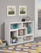 Velma Convertible TV Console and Bookcase White - Furniture Stars (Chicago, IL)