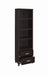 Lewes 2-drawer Media Tower Cappuccino - Furniture Stars (Chicago, IL)