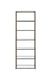 Kate 6-shelf Bookcase Black Nickel - Furniture Stars (Chicago, IL)
