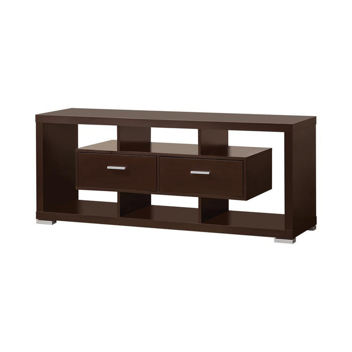 Casey 2-drawer Rectangular TV Console Cappuccino - Furniture Stars (Chicago, IL)