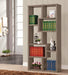 Theo 10-shelf Bookcase Weathered Grey - Furniture Stars (Chicago, IL)