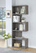 Joey 5-tier Bookcase Weathered Grey - Furniture Stars (Chicago, IL)