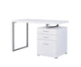 Brennan 3-drawer Office Desk White - Furniture Stars (Chicago, IL)