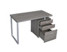 Brennan 3-drawer Office Desk Weathered Grey - Furniture Stars (Chicago, IL)