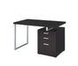 Brennan 3-drawer Office Desk Cappuccino - Furniture Stars (Chicago, IL)