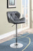 Berrington Adjustable Bar Stools Chrome and Grey (Set of 2) - Furniture Stars (Chicago, IL)