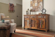 Harper 4-drawer Accent Cabinet Reclaimed Wood - Furniture Stars (Chicago, IL)