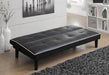 Katrina Tufted Upholstered Sofa Bed Black - Furniture Stars (Chicago, IL)