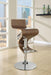 Covina Adjustable Bar Stool Walnut and Chrome - Furniture Stars (Chicago, IL)