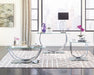 Danville U-shaped Coffee Table Chrome - Furniture Stars (Chicago, IL)