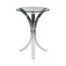 Emmett Round Accent Table Clear - Furniture Stars (Chicago, IL)