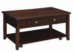 Bradford Rectangular Lift Top Coffee Table Walnut - Furniture Stars (Chicago, IL)