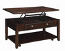 Bradford Rectangular Lift Top Coffee Table Walnut - Furniture Stars (Chicago, IL)