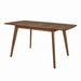 Alfredo Rectangular Dining Table Natural Walnut - Furniture Stars (Chicago, IL)