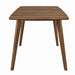 Alfredo Rectangular Dining Table Natural Walnut - Furniture Stars (Chicago, IL)